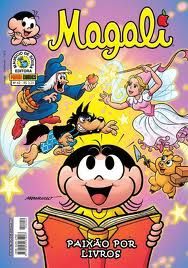 Magali:Paixão por livros